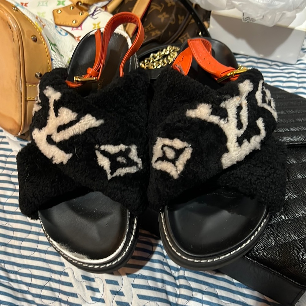 Louis Vuitton slides